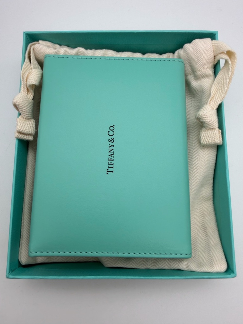 Tiffany & Co. New Small Leather Travel Jewelry Box